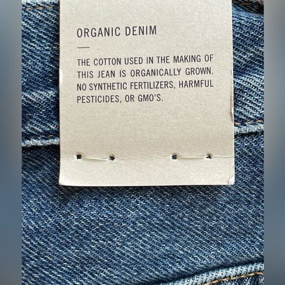 Agolde Cooper cargo jeans in medium dark wash. 31. NWT - Picture 10 of 12